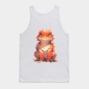 Adorable bearded dragon Tank Top